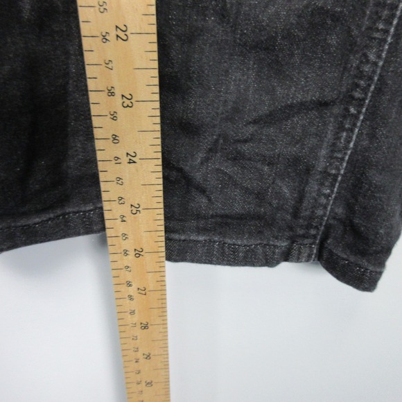 Dovetail Workwear The Maven Slim Jeans Black Size 0 Inseam 28 Stretch Knee Patch - Picture 4 of 12